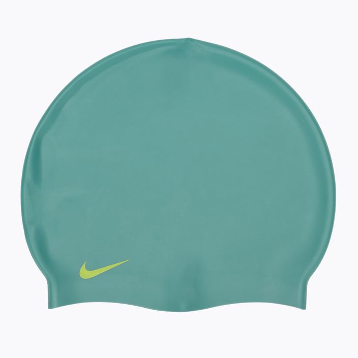 Nike Solid Silicone grün abyss Badekappe