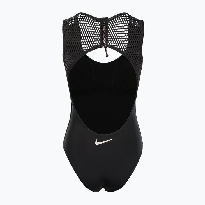 Nike Wild Damen Badeanzug einteilig schwarz NESSD250-001 2