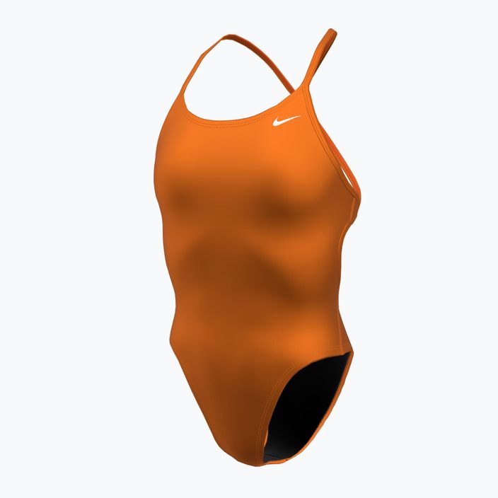 Einteiliger Damen-Badeanzug Nike Lace Up Tie Back total orange 3