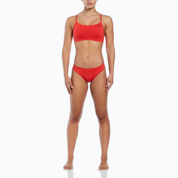 Zweiteiliger Damen-Badeanzug Nike Essential Sports Bikini light crimson