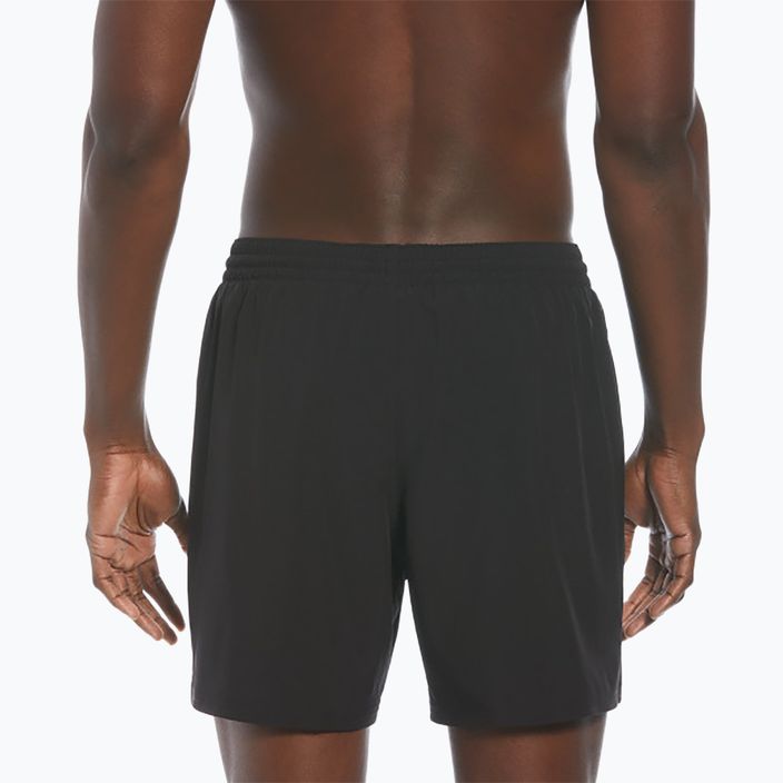 Herren Nike Solid 5" Volley Badeshorts schwarz 2