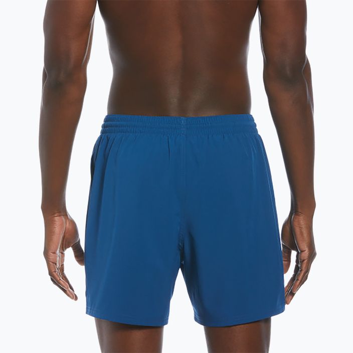 Herren Nike Solid 5" Volley Court blau Badeshorts 2