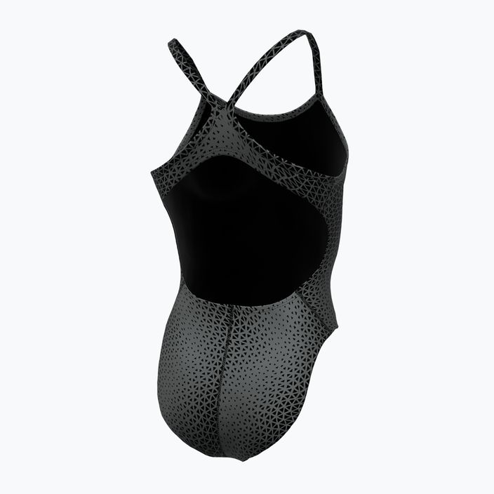 Nike Hydrastrong Delta Racerback Damen Badeanzug einteilig schwarz 2