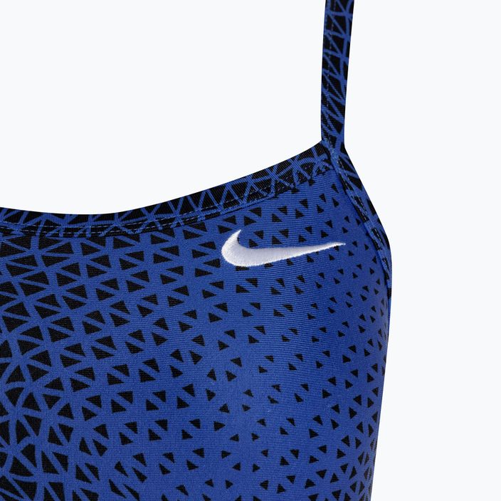 Nike Hydrastrong Delta Racerback einteiliger Badeanzug für Damen Spiel Royal 3