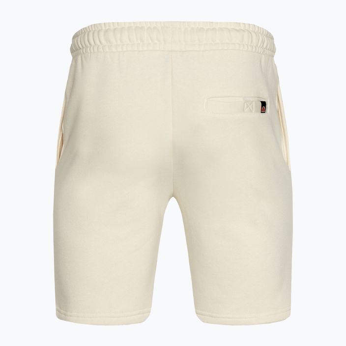 Ellesse Bossini Fleece Herren-Shorts off white 6