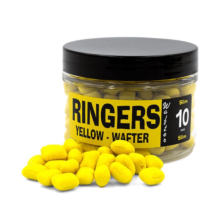 Ringers New Yellow Thins Eiweiß-Kissen Köder Schokolade 10 mm 150 ml gelb PRNG89 2