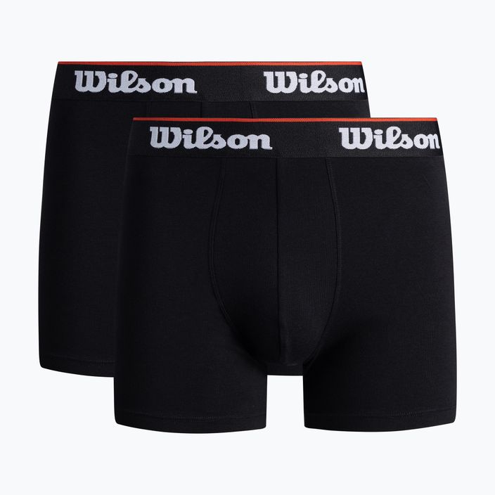 Wilson Herren 2er-Pack Boxershorts schwarz W875M-270M