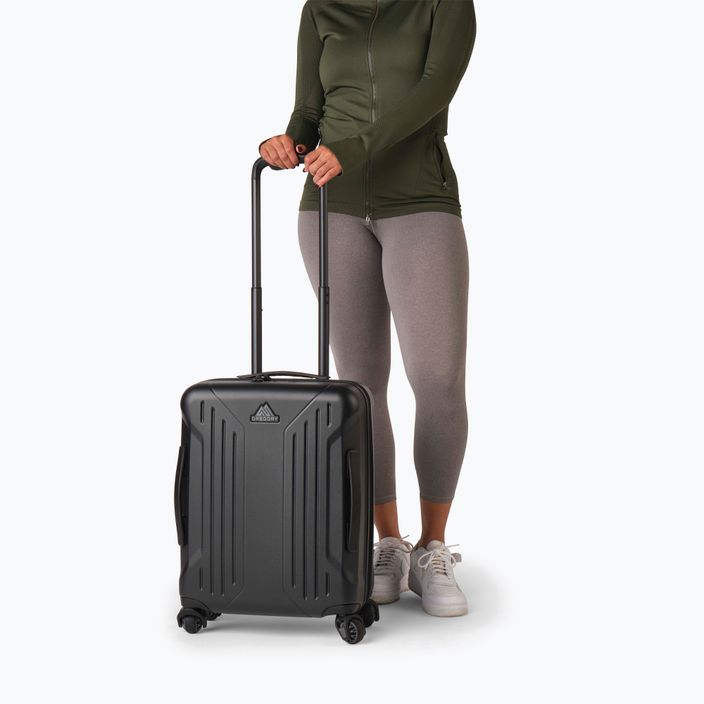 Gregory Quadro Pro Int Carry On Reisekoffer 40/47 l Optik schwarz 4