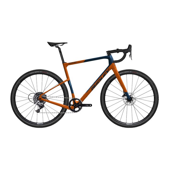 Ridley Kanzo Adventure Schotter Fahrrad orange und blau SBIKADRID039 2
