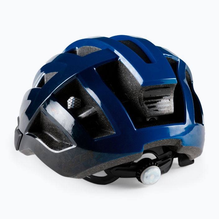 Lazer Compact DLX Fahrradhelm blau/schwarz BLC2227890460 4