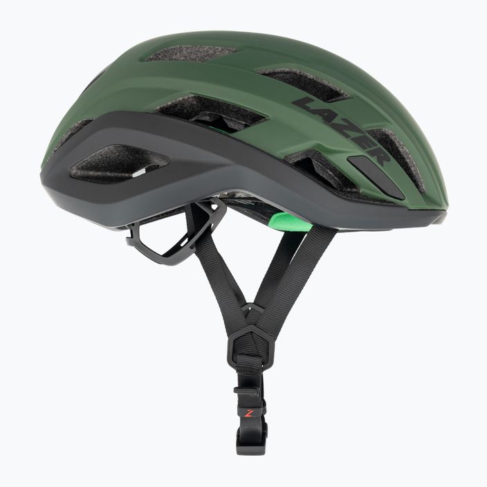 Fahrrad Helm Lazer Strada KinetiCore matte green 4