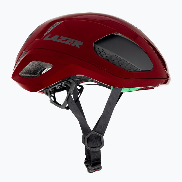 Fahrrad Helm Lazer Vento KinetiCore metallic red 4