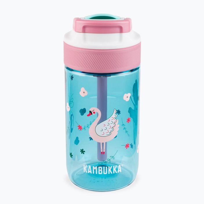 Kambukka Lagune blau und rosa Kinderreiseflasche 11-04031 2