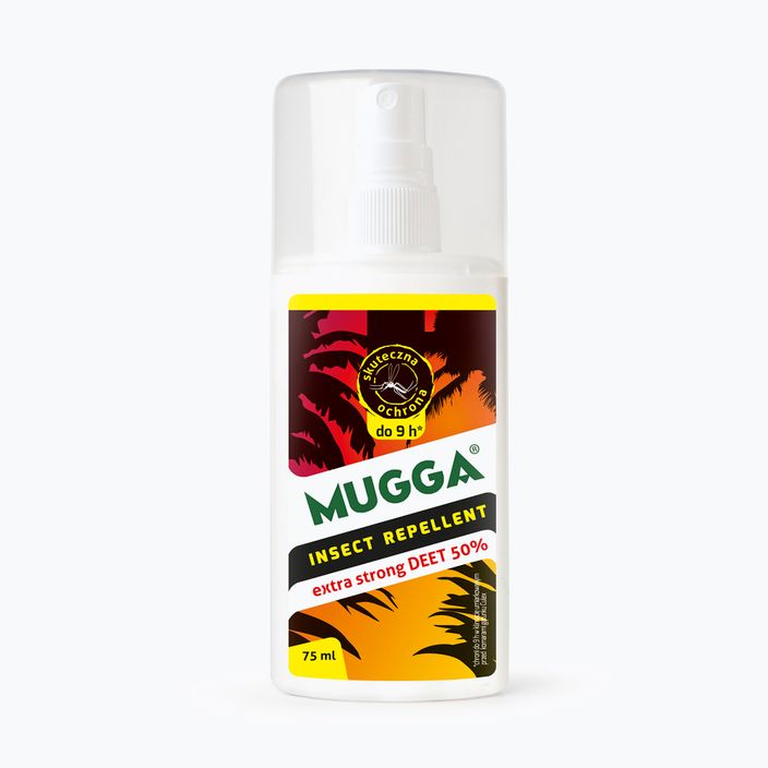 Mücken- und Zeckenabwehrspray Mugga Spray DEET 50% 75 ml