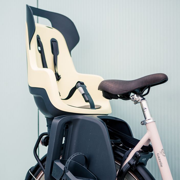 Fahrradsitz hinten für Gepäckträger bobike Go RS beige/schwarz 8012600001 12