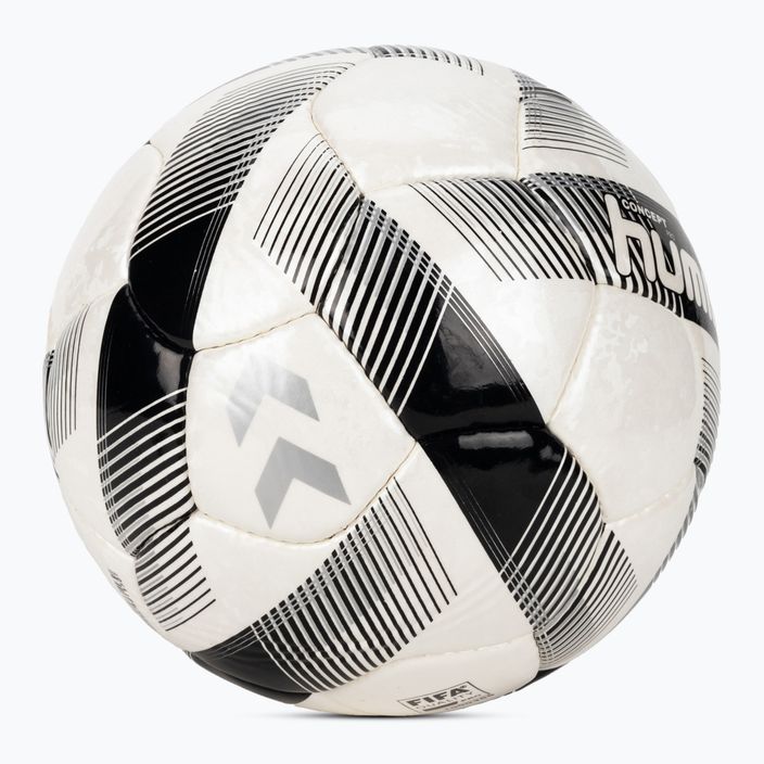 Hummel Konzept Pro FB Fußball weiß/schwarz/Silber Größe 5 2