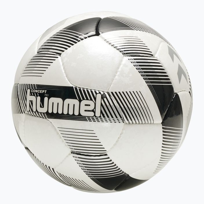 Hummel Konzept Pro FB Fußball weiß/schwarz/Silber Größe 5 4