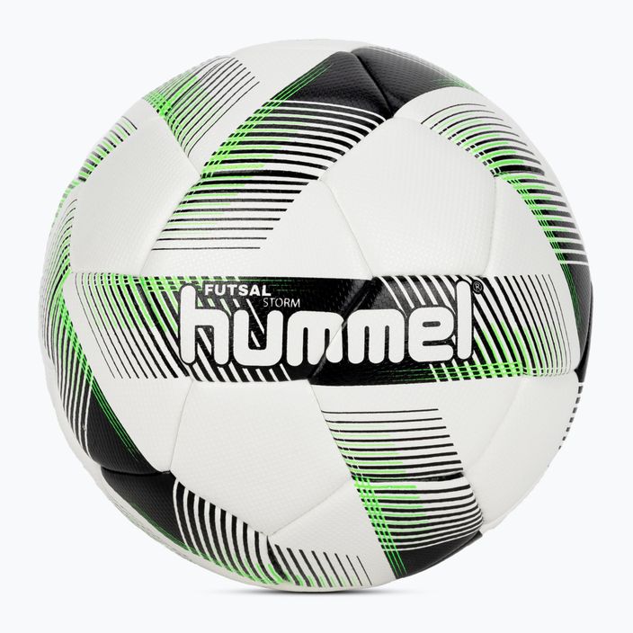 Hummel Storm FB Fußball weiß/schwarz/grün Größe 4