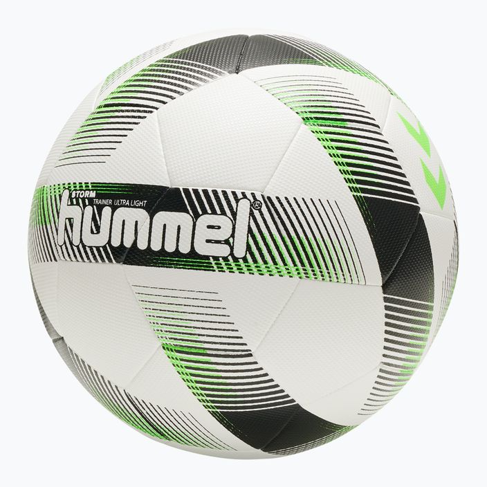 Hummel Storm Trainer Ultra Lights FB Fußball weiß/schwarz/grün Größe 5 4