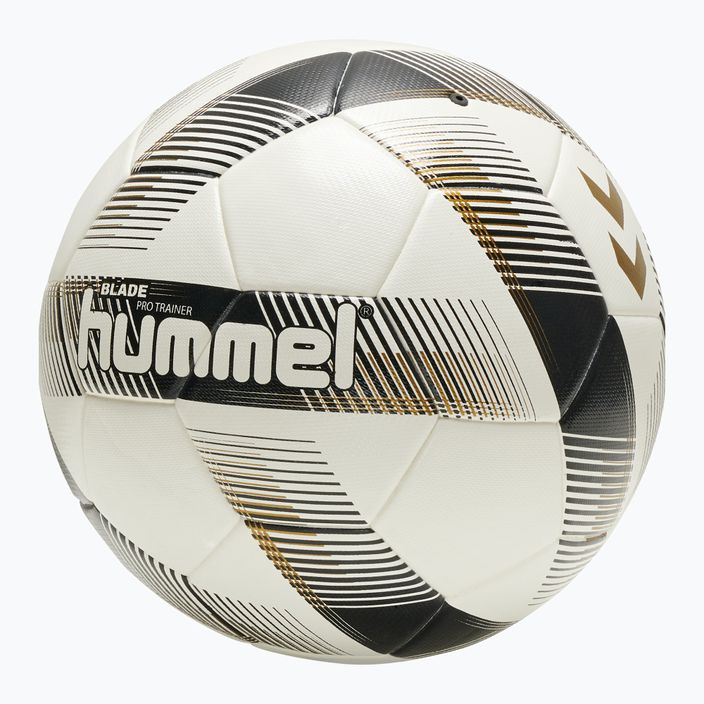 Hummel Blade Pro Trainer FB Fußball weiß/schwarz/Gold Größe 4 4