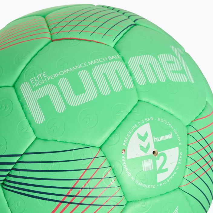 Hummel Elite HB Handball grün/weiß/rot Größe 2 3