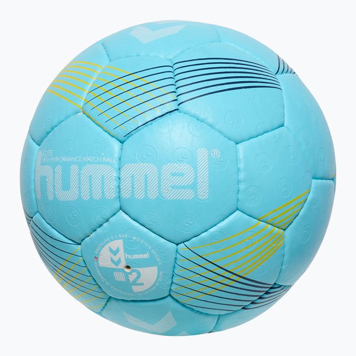 Hummel Elite HB Handball blau/weiß/gelb Größe 3