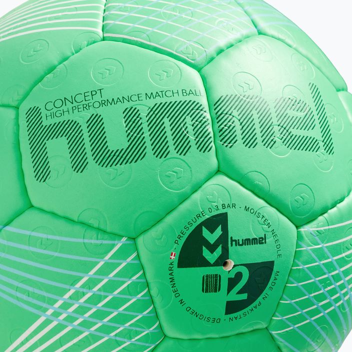 Hummel Concept HB Handball grün/blau/weiß Größe 2 3