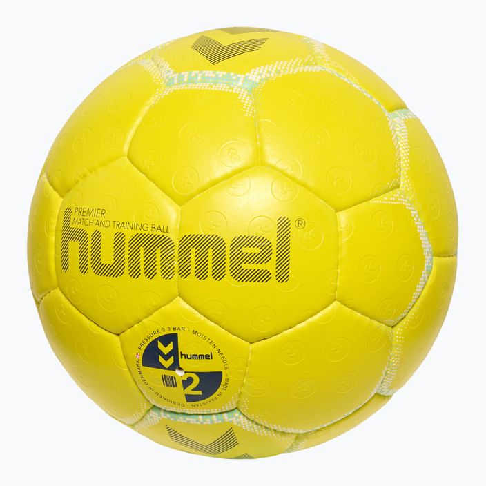 Hummel Premier HB Handball gelb/weiß/blau Größe 3