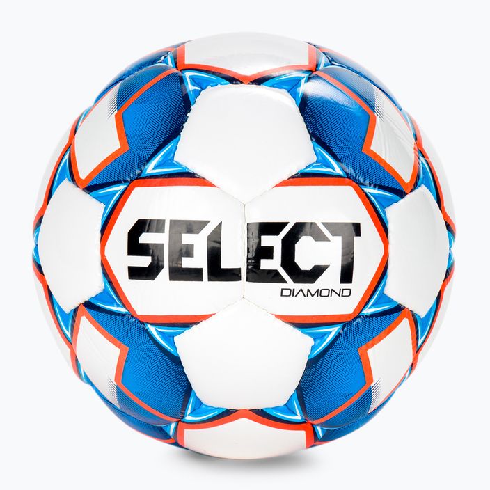 Select Diamond Fußball weiß und blau 120030-4
