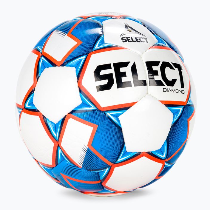 Select Diamond Fußball weiß und blau 120030-4 2