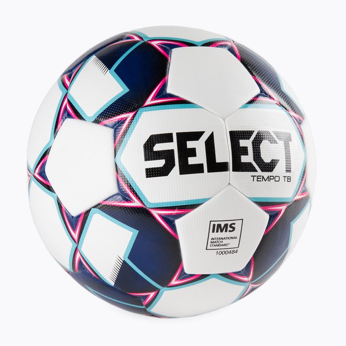 SELECT Tempo IMS Fußball 2019 weiß und navy blau 0575046009 2