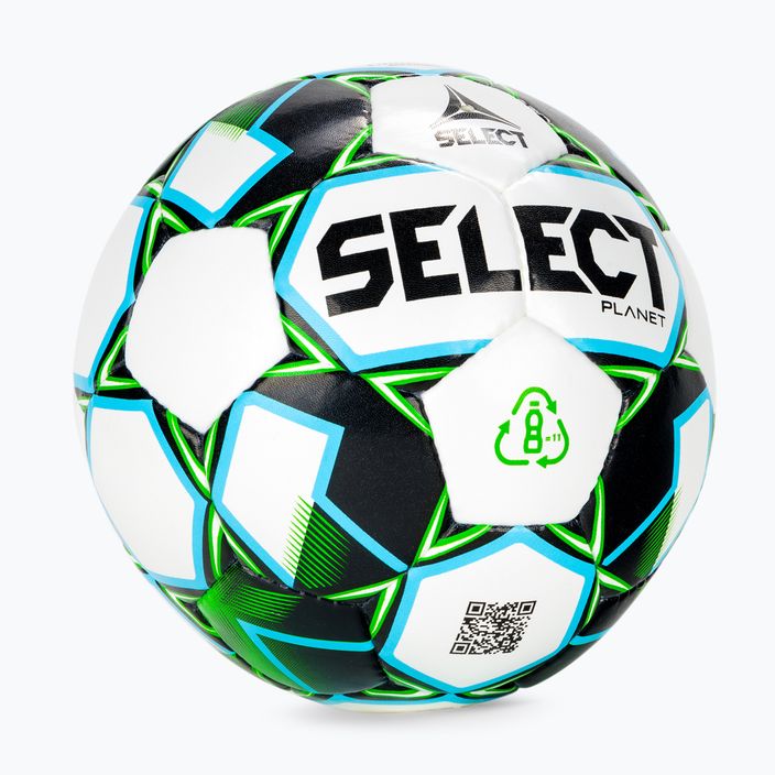 Select Planet Fußball weiß und grün 110040-5 2