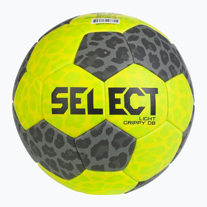 SELECT Light Grippy DB v24 gelb/grau Handball Größe 1 2