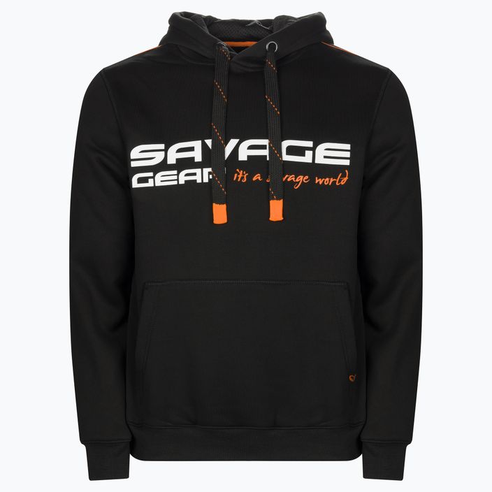 Savage Gear Cosmo Hoodie Angeln Sweatshirt schwarz 73699