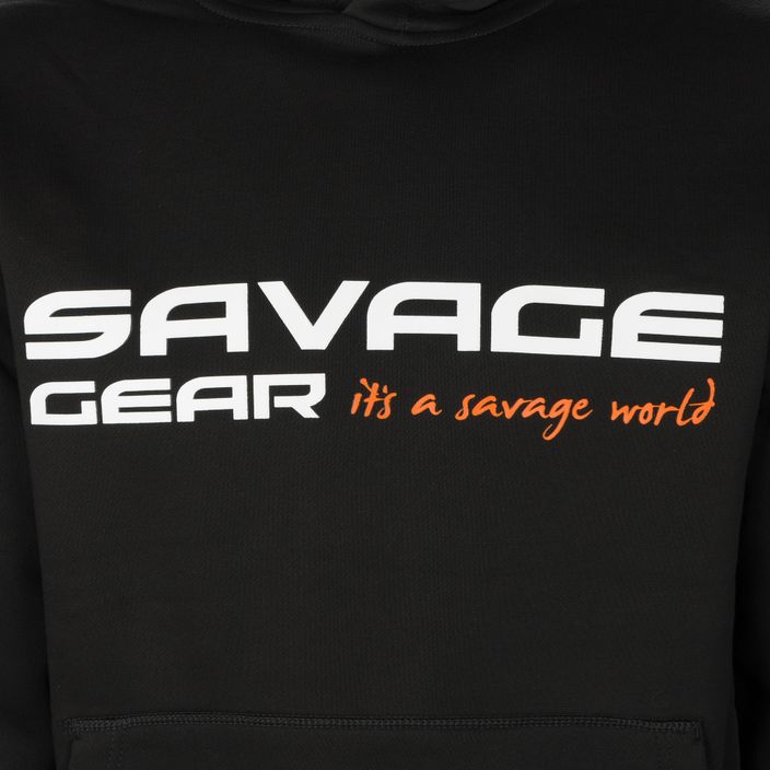 Savage Gear Cosmo Hoodie Angeln Sweatshirt schwarz 73699 3