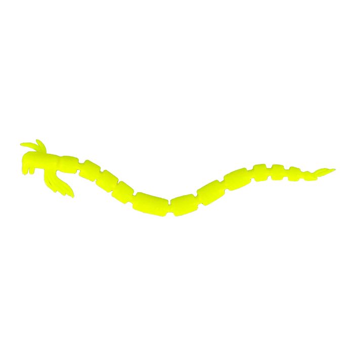 Westin BloodTeez Worm Gummiköder 10 Stück fluoreszierend gelb P001-599-002 2