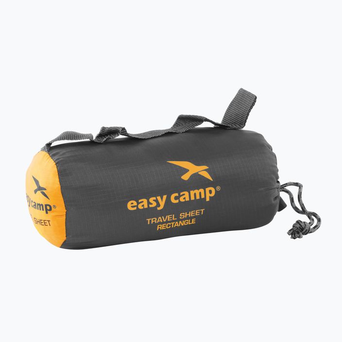 Easy Camp Travel Sheet Rechteck grau 340694 2