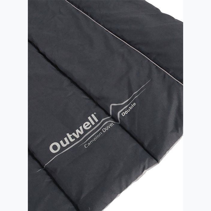 Outwell Campion Duvet Double schwarz Reisebettdecke 5