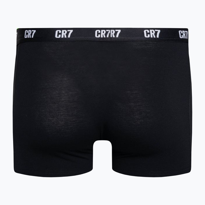 Men's CR7 Basic Trunk Boxershorts 3 Paar weiß/grau melange/schwarz 8