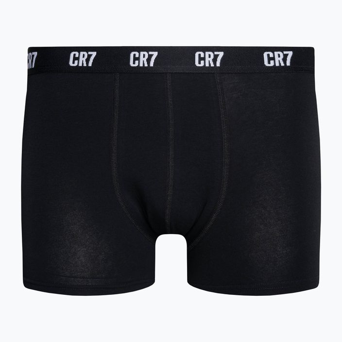 Men's CR7 Basic Trunk Boxershorts 5 Paar schwarz 2
