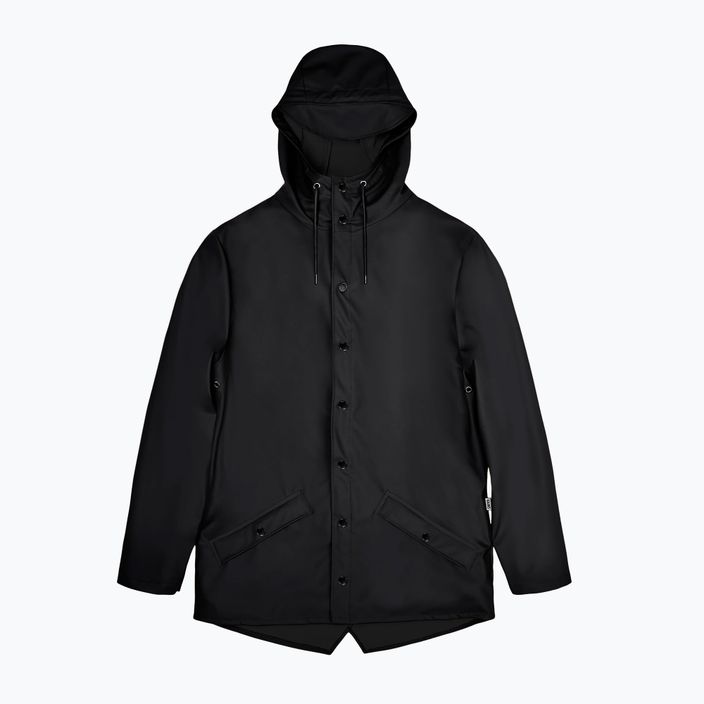 Rains Jacke W3 schwarz 2