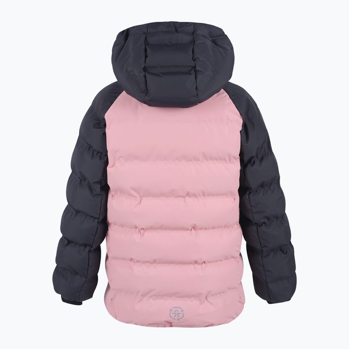 Skijacke Kinder Color Kids Ski Jacket Quilted AF 1. rosa-schwarz 74694 3