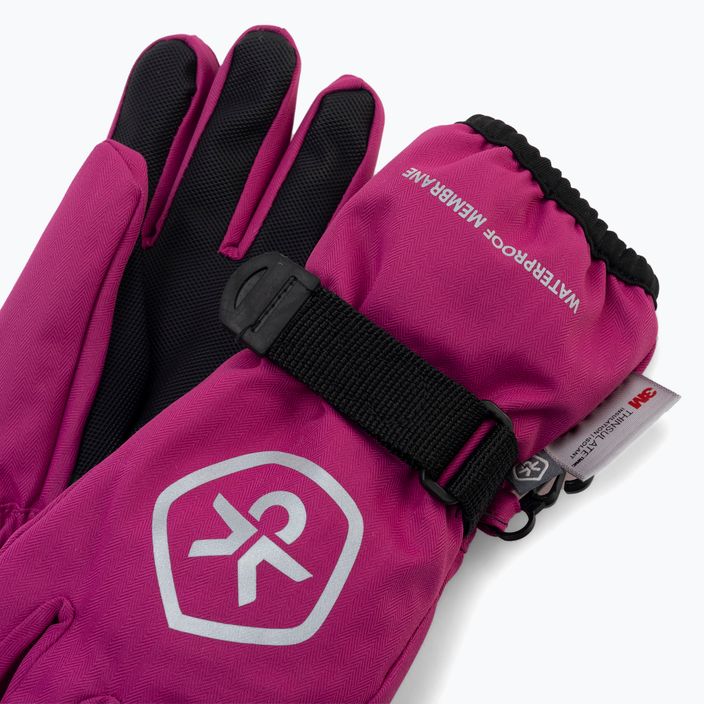 Skihandschuhe Kinder Color Kids Gloves Waterproof rosa 74815 4