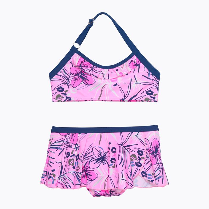 Zweiteiliger Badeanzug für Kinder Color Kids Skirt AOP Bikini rosa CO7201075708
