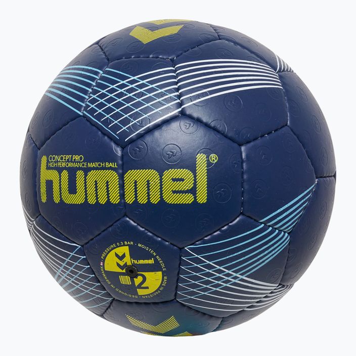 Hummel Concept Pro HB Handball marine/gelb Größe 3