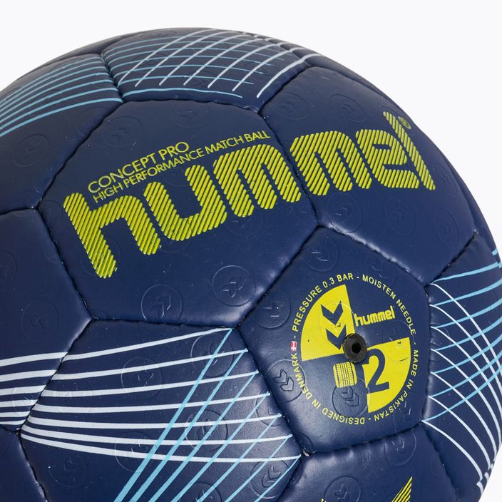 Hummel Concept Pro HB Handball marine/gelb Größe 3 3