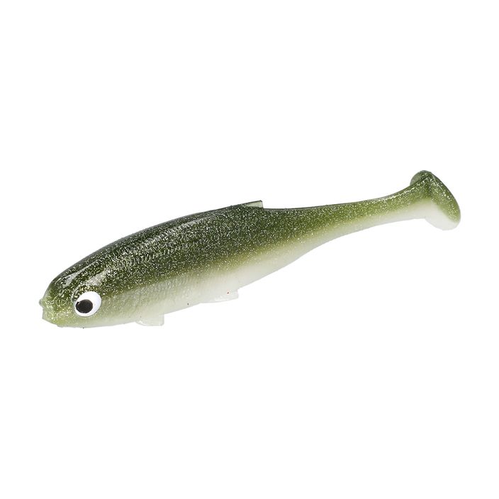 Mikado Real Fish Gummiköder 2 Stück oliv trüb PMRFR-15-OLBLEAK 2