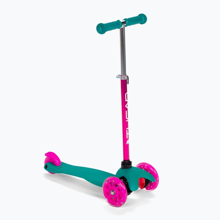 Kinder-Dreirad-Roller Meteor Tucan blau-rosa 22557