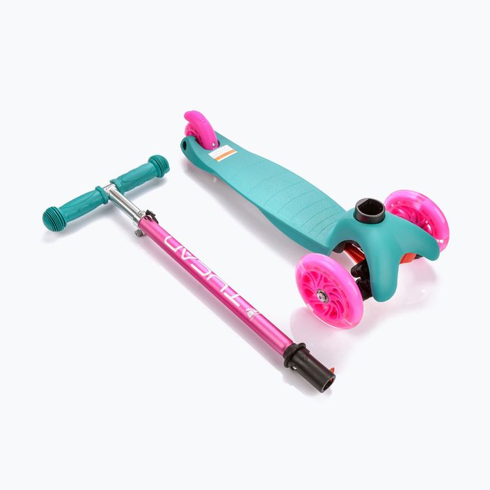 Kinder-Dreirad-Roller Meteor Tucan blau-rosa 22557 7