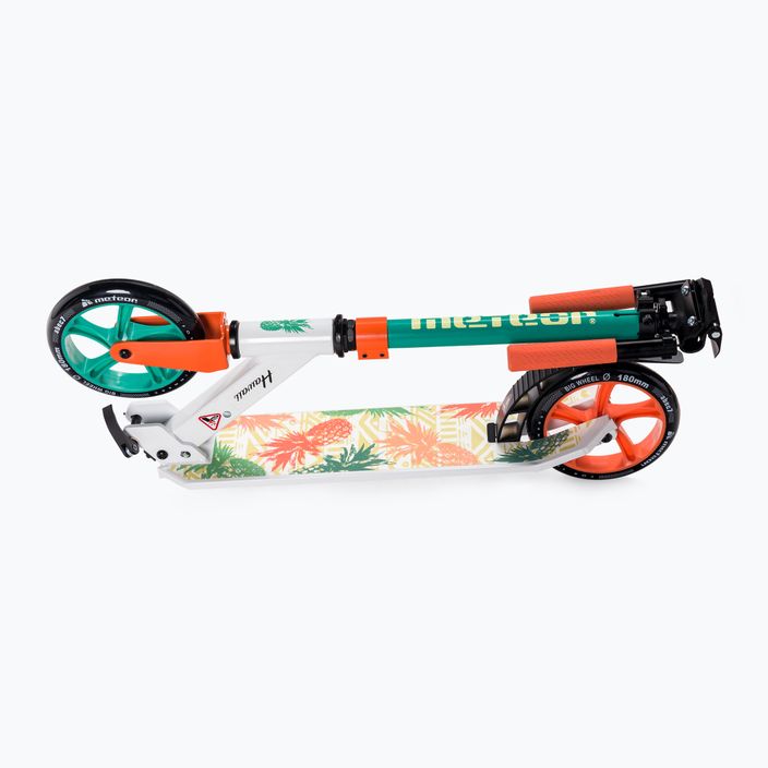 Meteor Holiday Hawaii Scooter weiß und grün 22545 4